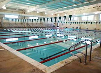 Fredericksburg lesson pool with lanes